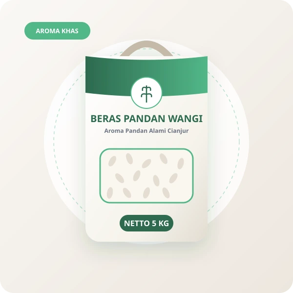 Beras Pandan Wangi - Harum Alami Cianjur