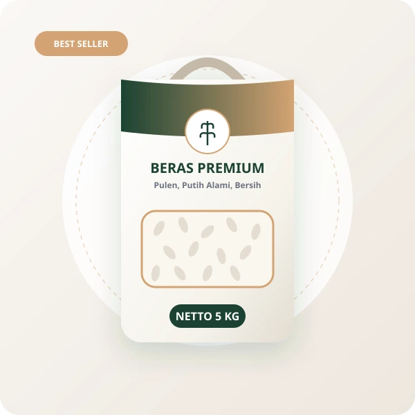 Beras Premium - Pulen & Putih Alami